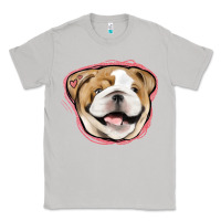 Moon Dust bulldog pink glitter Classic Tee - Jasminsmagicworld