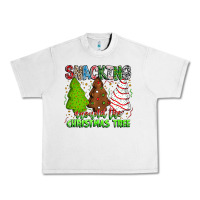 Lunar Rock Snacking Around The Christmas Tree Urban Heavy Tee - CowhideDigitalArt