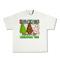 Pistachio Snacking Around The Christmas Tree Urban Heavy Tee - CowhideDigitalArt