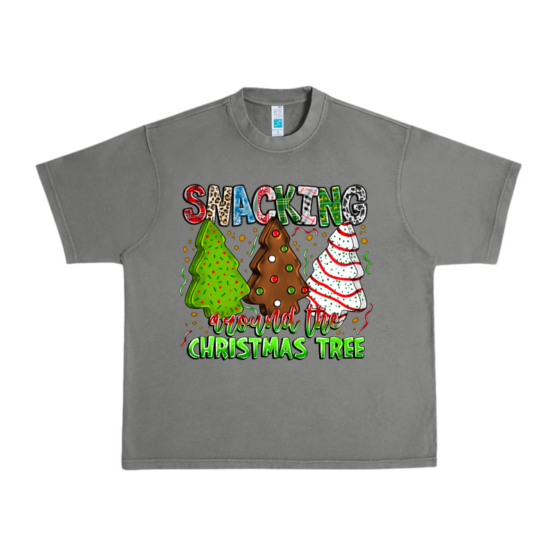 Snacking Around The Christmas Tree Urban Heavy Tee by CowhideDigitalArt | Teevron