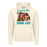 Vintage Artic western loving the farm life barn cow pig rooster tractor wind wheel Vintage Hoodie - Artiststas