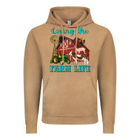 Vintage Camel western loving the farm life barn cow pig rooster tractor wind wheel Vintage Hoodie - Artiststas