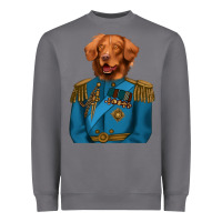 Storm Golden Retriever Dog Portrait,Custom Pet Portraits,Renaissance Dog Heavyweight Sweatshirt - RanaPortraitStore