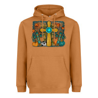 Meerkat fall cross Heavyweight Hoodie - RanaPortraitStore
