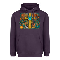 Plum fall cross Heavyweight Hoodie - RanaPortraitStore