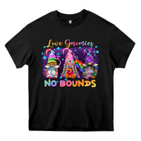 Black love gnomies no brounds pride Heavy Core Tee - FaDigitalArtStudio