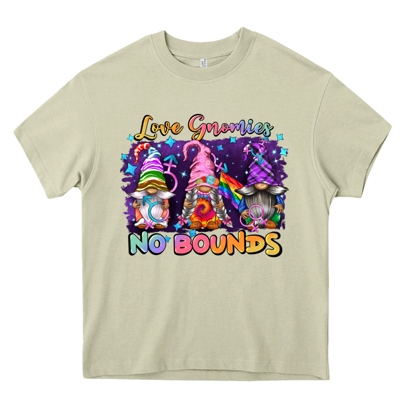 Love Gnomies No Brounds Pride Heavy Core Tee by FaDigitalArtStudio | Teevron