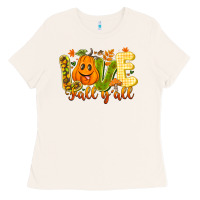 Bone Love Fall Y'all Ladies Tee - CowhideDigitalArt