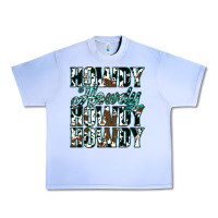 Grape Ice Howdy Cowhide Turquoise Urban Heavy Tee - Jasminsmagicworld