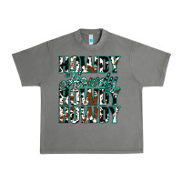 Tornado Howdy Cowhide Turquoise Urban Heavy Tee - Jasminsmagicworld