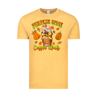 Vintage Mustard pumpkin spice coffee club Vintage Tee - CowhideDigitalArt