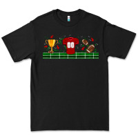 Black trophy cup american football uniform libbey glass Premium Tee - BundleAndBundleShop