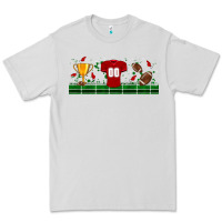 Dove Grey trophy cup american football uniform libbey glass Premium Tee - BundleAndBundleShop