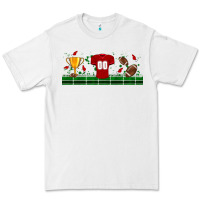 White trophy cup american football uniform libbey glass Premium Tee - BundleAndBundleShop