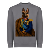 Storm Pet Portraits, Custom Pet Portraits, Renaissance Pet Portraits, Custom Heavyweight Sweatshirt - RanaPortraitStore