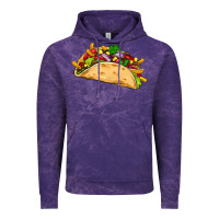 Cloud Purple mexican taco Vintage Hoodie - Artiststas
