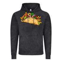 Vintage Black mexican taco Vintage Hoodie - Artiststas
