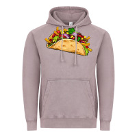 Vintage Zinc mexican taco Vintage Hoodie - Artiststas