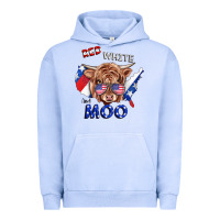 Pigment Grape Ice Red White And Moo Cow Urban Hoodie - RanaPortraitStore