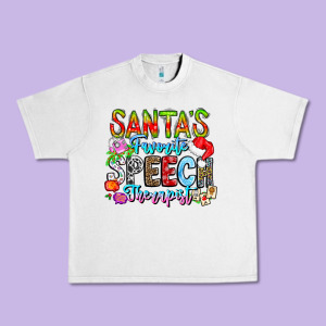 Festive Speech Therapist Tribute Urban Heavy Tee Designed By Cowhidedigitalart