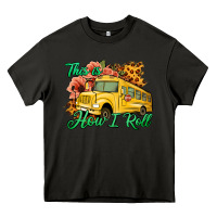 Asphalt This is How I Roll Woman Bus Driver Heavy Core Tee - Jasminsmagicworld