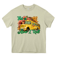 Mossy This is How I Roll Woman Bus Driver Heavy Core Tee - Jasminsmagicworld