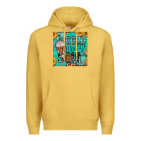 Antique Gold cold like my soul  mug coaster Premium Hoodie - BarkalooDesign