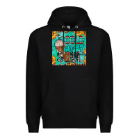 Black cold like my soul  mug coaster Premium Hoodie - BarkalooDesign