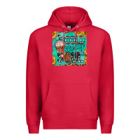 Cardinal cold like my soul  mug coaster Premium Hoodie - BarkalooDesign