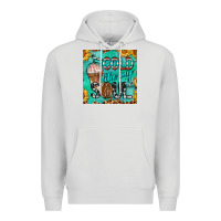 Dove Grey cold like my soul  mug coaster Premium Hoodie - BarkalooDesign