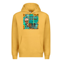 Mustard cold like my soul  mug coaster Premium Hoodie - BarkalooDesign