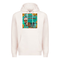 Pale Pink cold like my soul  mug coaster Premium Hoodie - BarkalooDesign