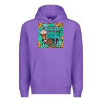 Purple cold like my soul  mug coaster Premium Hoodie - BarkalooDesign