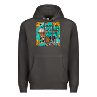 Smoke cold like my soul  mug coaster Premium Hoodie - BarkalooDesign