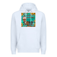 White cold like my soul  mug coaster Premium Hoodie - BarkalooDesign