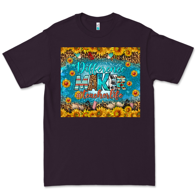 Difference Maker Teacher Life Tumbler Premium Tee by BundleAndBundleShop | Teevron