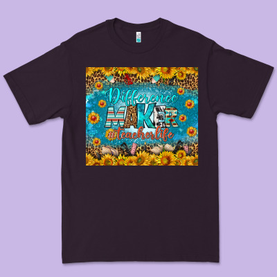 Difference Maker Teacher Life Tumbler Premium Tee Designed By Bundleandbundleshop