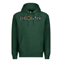 Sports Green granny cowhide sunflower Premium Hoodie - Jasminsmagicworld