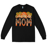 Black basketball mom Long Sleeve Tee - RacoonDesign