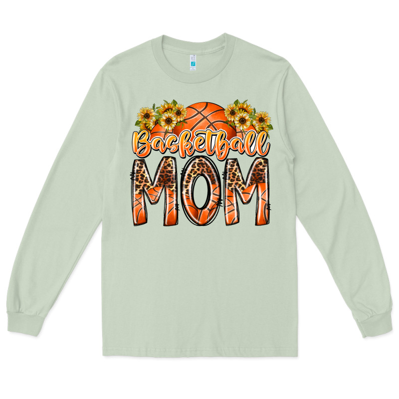 Basketball Mom Long Sleeve Tee by RacoonDesign | Teevron