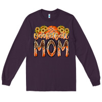 Plum basketball mom Long Sleeve Tee - RacoonDesign