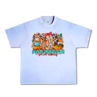 Grape Ice Moo Pumpkin Get Out The Way Urban Heavy Tee - CowhideDigitalArt