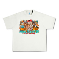 Pistachio Moo Pumpkin Get Out The Way Urban Heavy Tee - CowhideDigitalArt