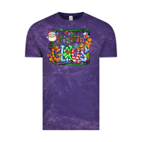 Cloud Purple grangaran claus Vintage Tee - CowhideDigitalArt