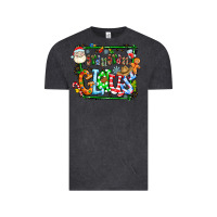Vintage Black grangaran claus Vintage Tee - CowhideDigitalArt