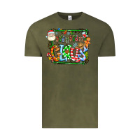 Vintage Olive grangaran claus Vintage Tee - CowhideDigitalArt