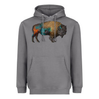 Storm leopard bison Heavyweight Hoodie - RanaPortraitStore