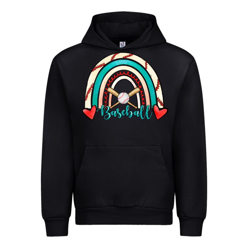Baseball Rainbow Urban Hoodie by RanaPortraitStore | Teevron