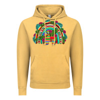 Vintage Mustard mexican pinata rainbow Vintage Hoodie - Artiststas