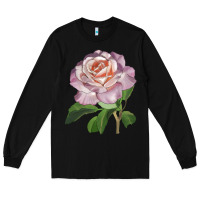 Black belinda's blush rose Long Sleeve Tee - LillyAllenDesigns